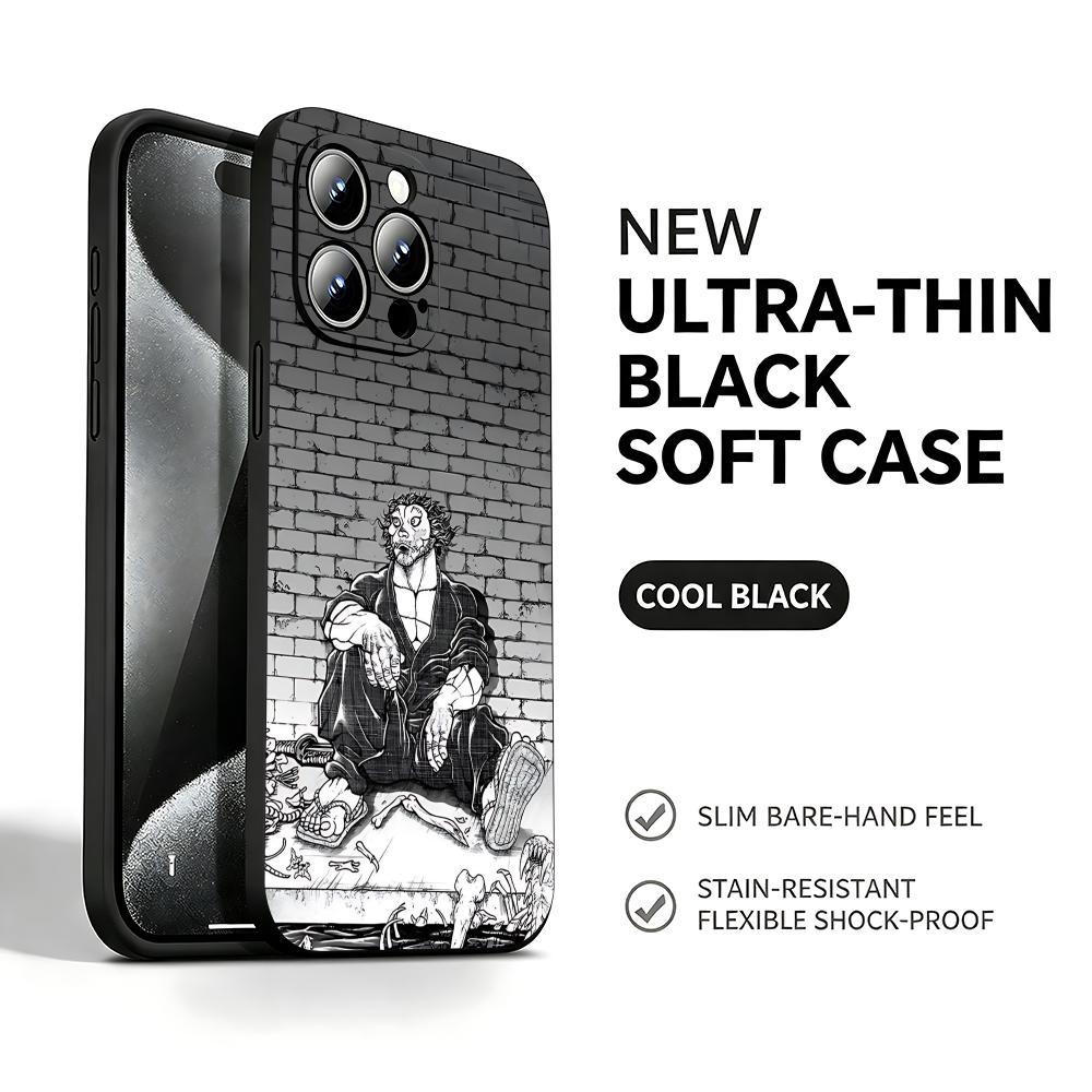 Usb Charger - Hot Anime Baki-Dou Phone Case For