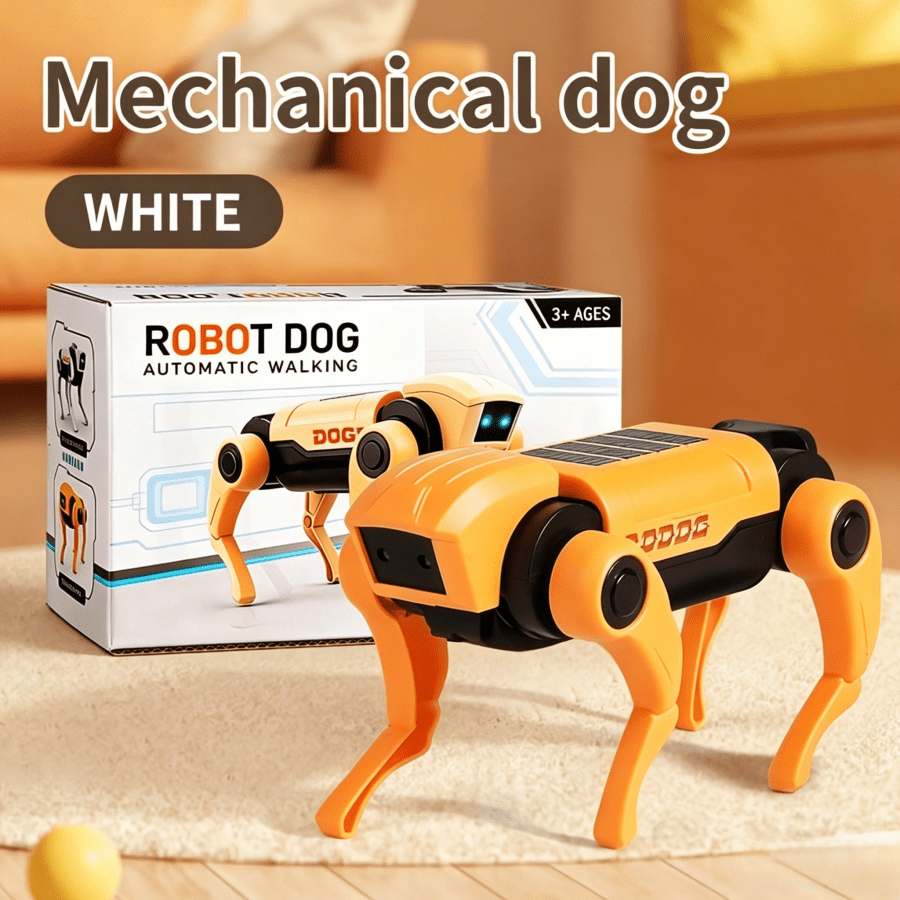 Electronics Gadgets For Gift - Battery Operated Mechanical Robot Dog Toy,
