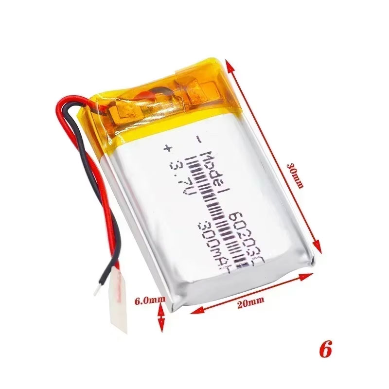 3.7V 300mAh 602030 Lithium Bat - огляд і ціна Smart Watch
