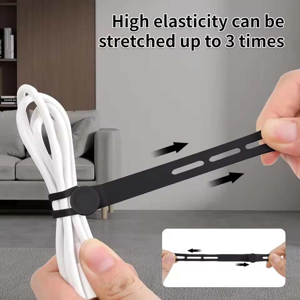 Desk Cable Organizer Reusable  - огляд і ціна Cable Organizer