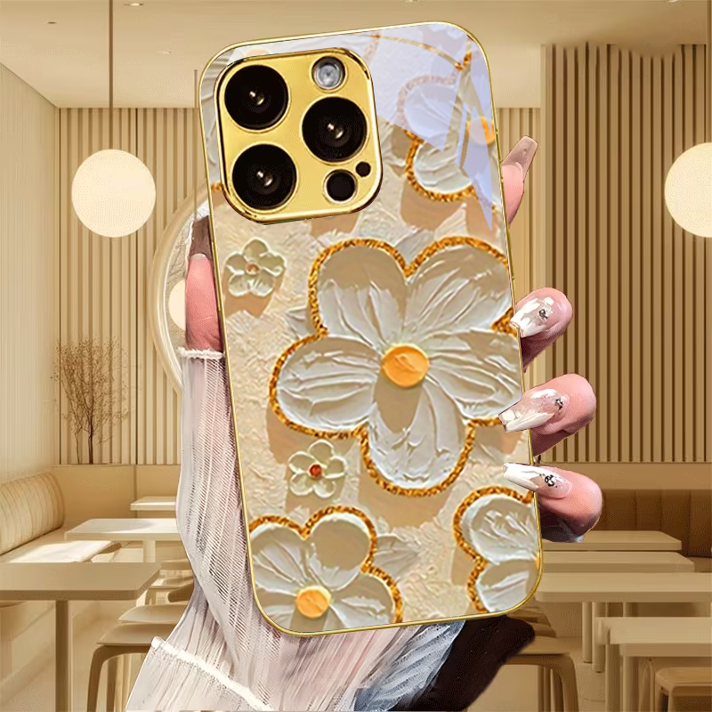Textured White Flora Electropl - огляд і ціна Usb Charger