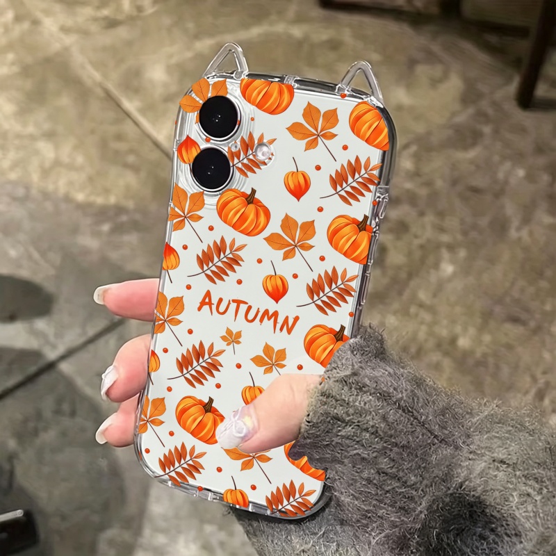 Autumn Pumpkin Falling Leaves  - огляд і ціна Usb Charger