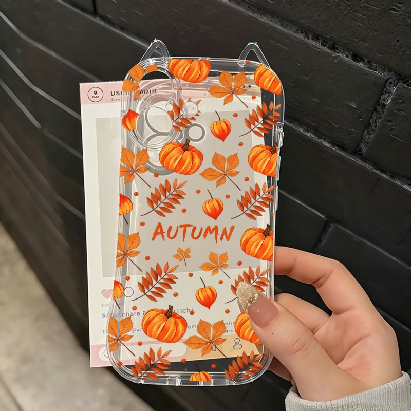 Autumn Pumpkin Falling Leaves  - огляд і ціна Usb Charger