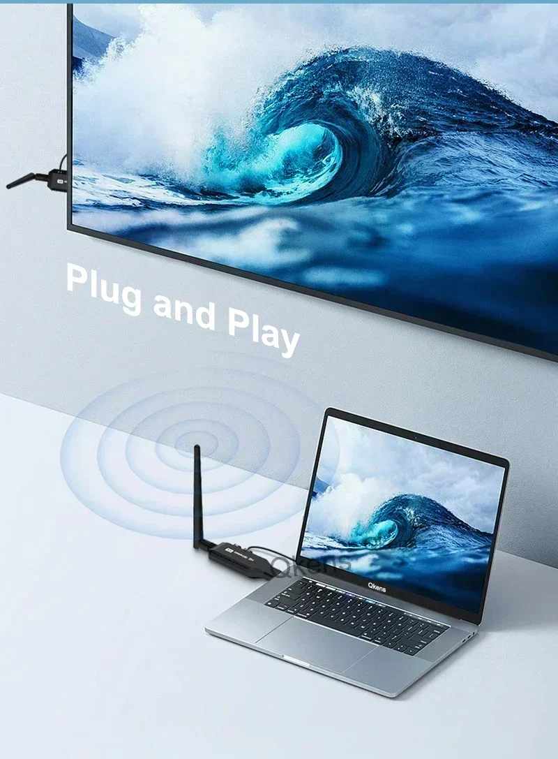 50m Wireless HDMI Video Transm - огляд і ціна Hdmi Adapter