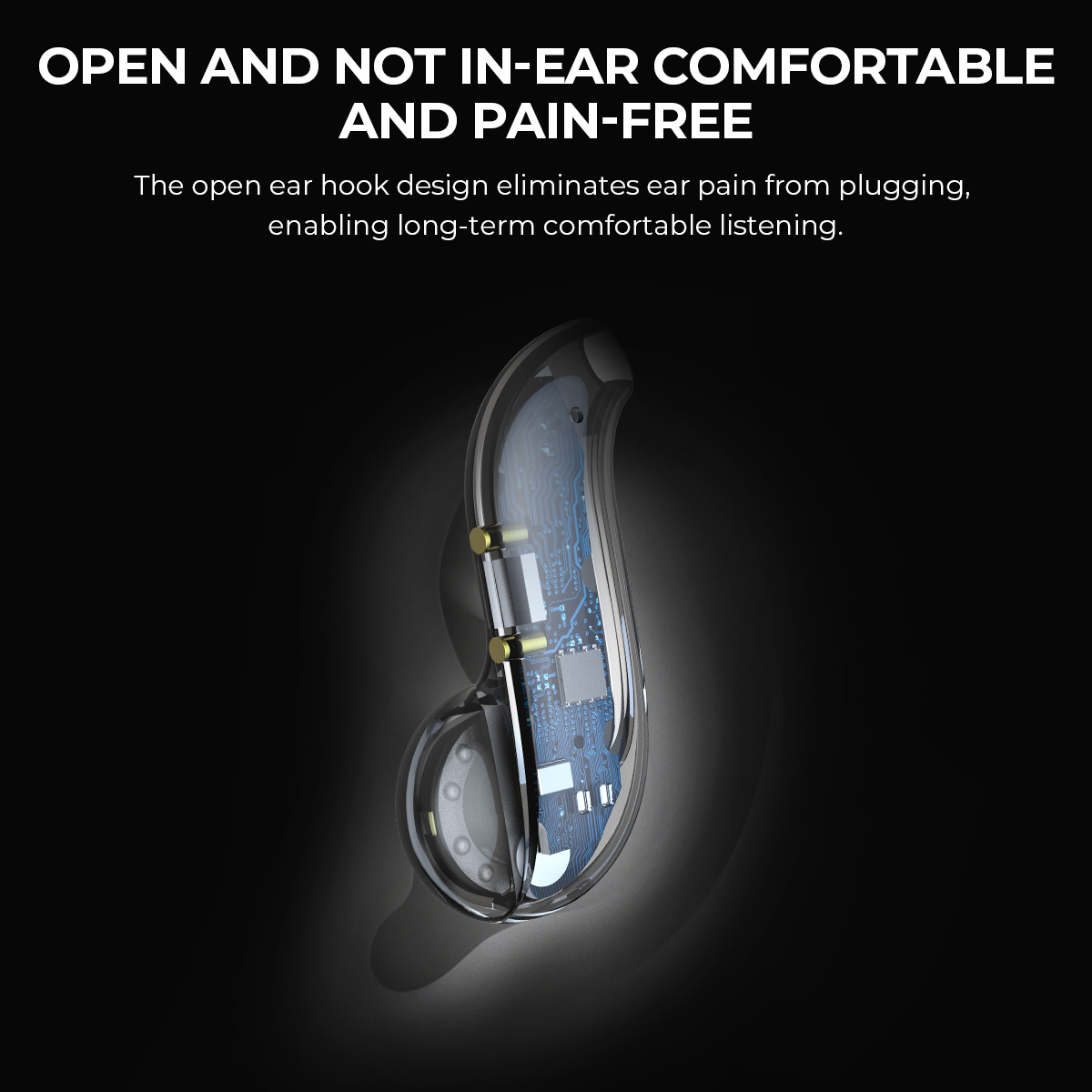 Open-ear Bluetooth Headphones  - огляд і ціна Headphones Wireless