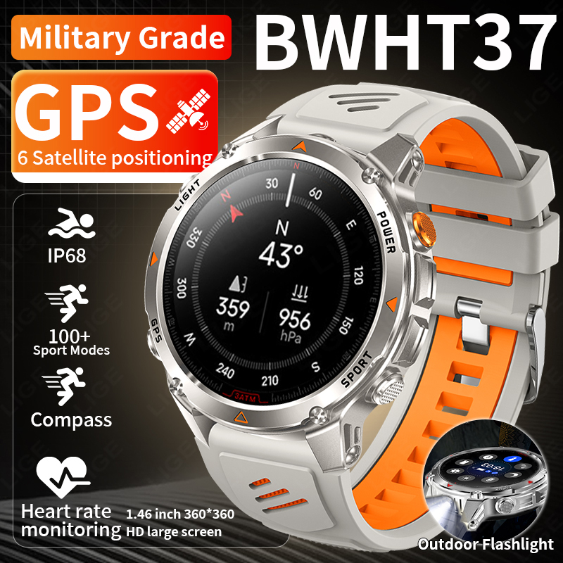 LIGE Rugged GPS Track Smart Wa - огляд і ціна Smart Watch