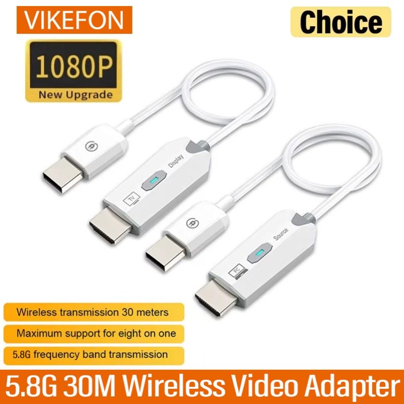 1080P 30M 5.8G Wireless HDMI-C - огляд і ціна Hdmi Adapter