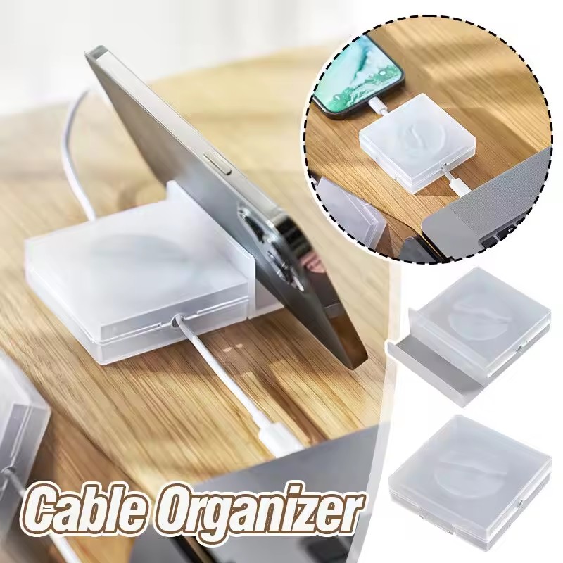 Portable Transparent Cable Org - огляд і ціна Cable Organizer
